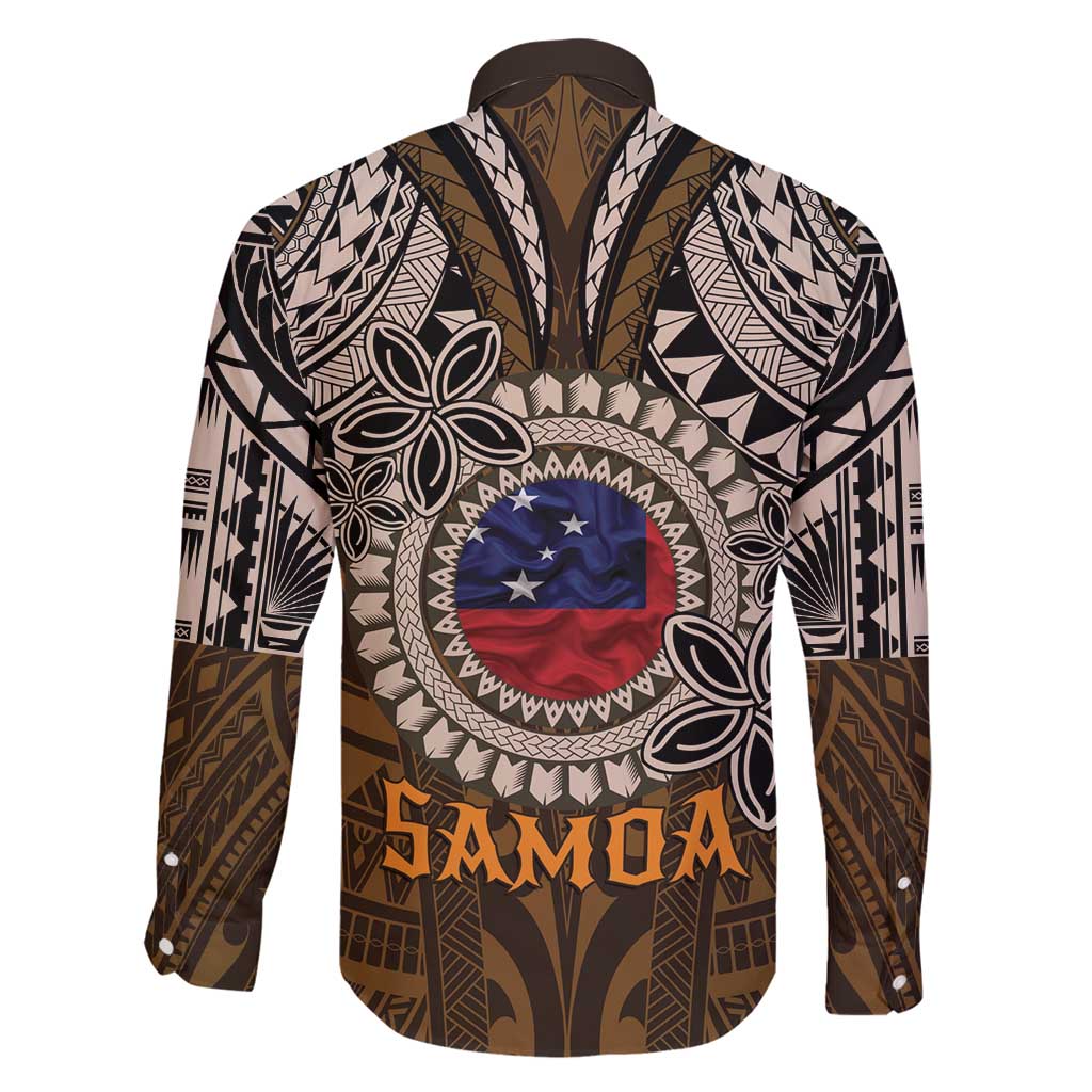 Samoa Warrior Family Matching Mermaid Dress and Hawaiian Shirt The Mighty Samoan Warrior Spirit
