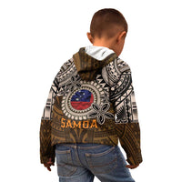 Samoa Warrior Kid Hoodie The Mighty Samoan Warrior Spirit LT9 - Polynesian Pride