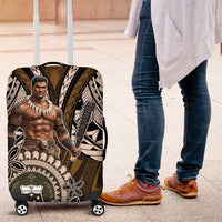 Samoa Warrior Luggage Cover The Mighty Samoan Warrior Spirit