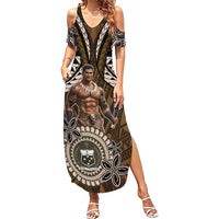 Samoa Warrior Summer Maxi Dress The Mighty Samoan Warrior Spirit