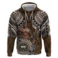 Samoa Warrior Zip Hoodie The Mighty Samoan Warrior Spirit