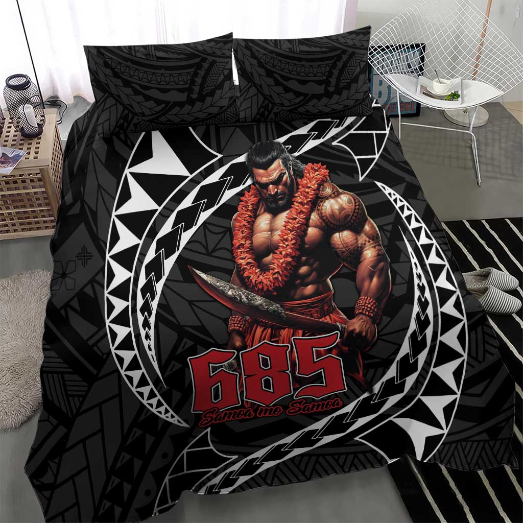 Samoan Pride Polynesian Tribal Warrior Bedding Set 685 Samoa Mo Samoa