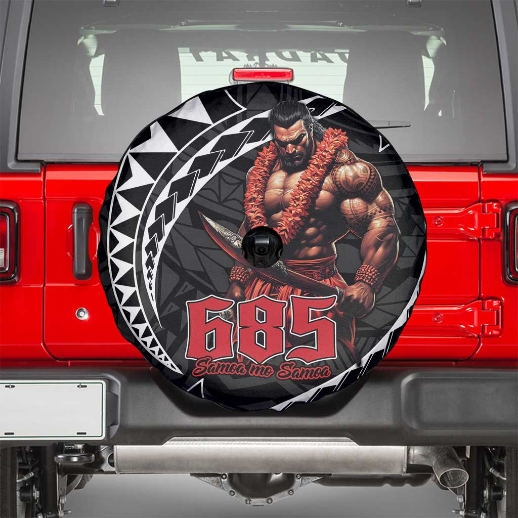 Samoan Pride Polynesian Tribal Warrior Spare Tire Cover 685 Samoa Mo Samoa LT9 - Polynesian Pride