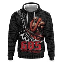 Samoan Pride Polynesian Tribal Warrior Zip Hoodie 685 Samoa Mo Samoa