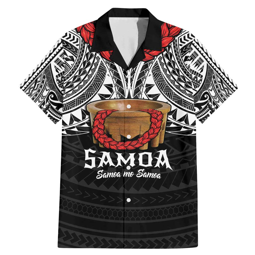 Samoan Tanoa Kava Bowl Ula Fala Family Matching Mermaid Dress and Hawaiian Shirt Polynesian Tribal Vibe