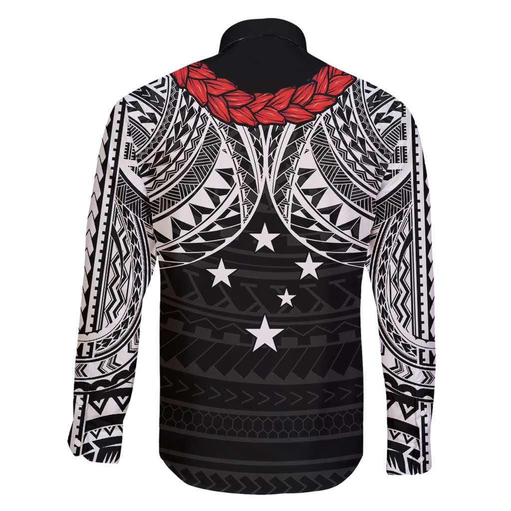 Samoan Tanoa Kava Bowl Ula Fala Family Matching Off Shoulder Maxi Dress and Hawaiian Shirt Polynesian Tribal Vibe