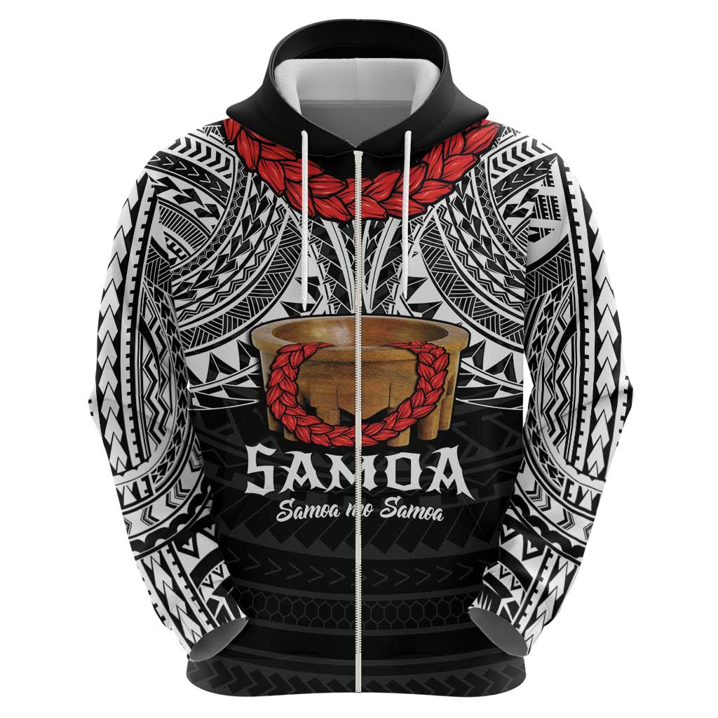 Samoan Tanoa Kava Bowl Ula Fala Hoodie Polynesian Tribal Vibe