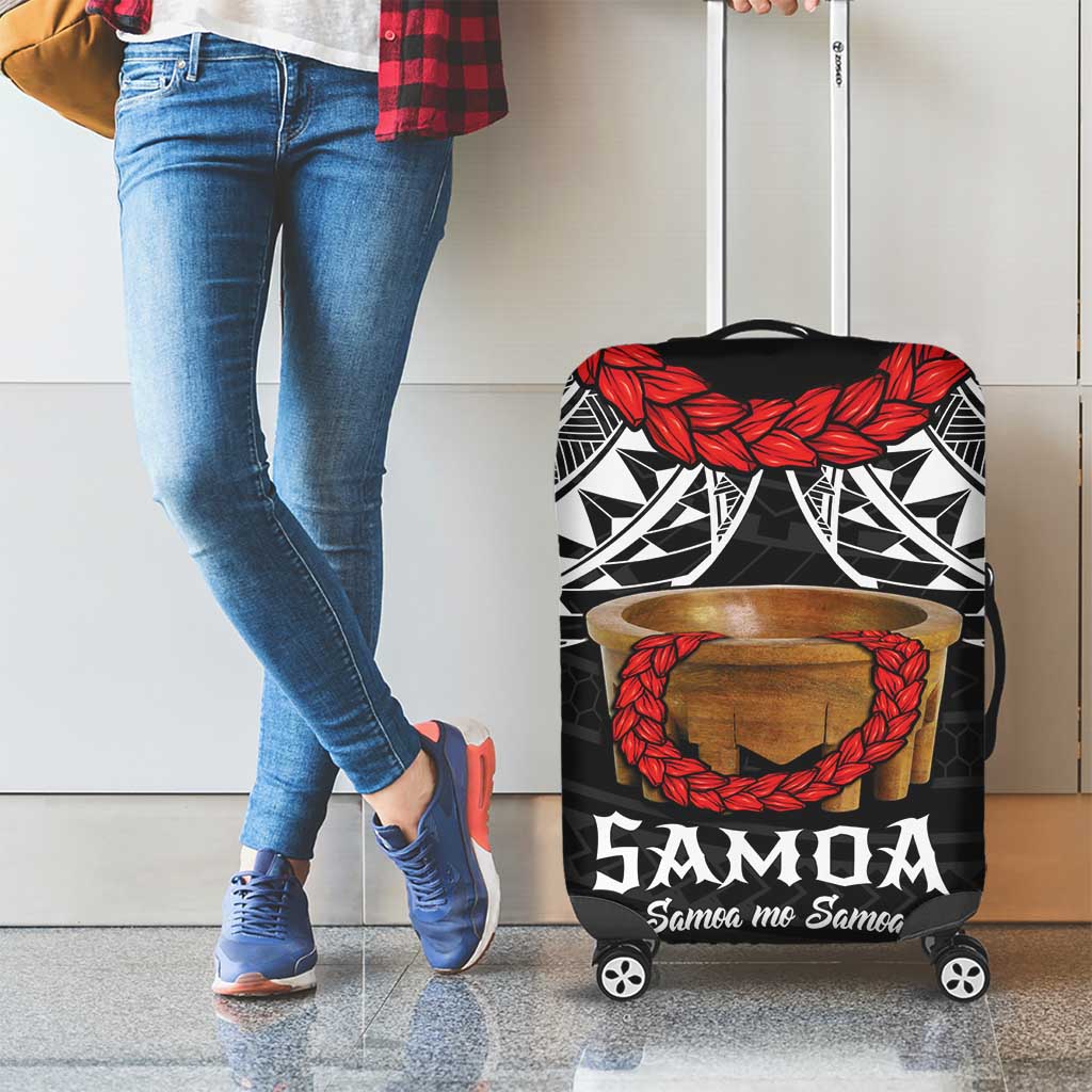 Samoan Tanoa Kava Bowl Ula Fala Luggage Cover Polynesian Tribal Vibe