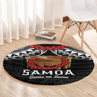 Samoan Tanoa Kava Bowl Ula Fala Round Carpet Polynesian Tribal Vibe LT9 - Polynesian Pride