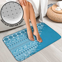 Fiji Marau na Kerisimasi Bathroom Set Aqua Tagimoucia Tapa Masi Tribal LT9 - Polynesian Pride