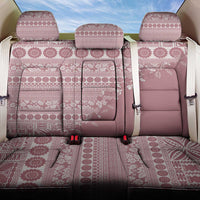 Fiji Marau na Kerisimasi Back Car Seat Cover Dusty Rose Tagimoucia Tapa Masi Tribal - Polynesian Pride