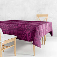 Fiji Marau na Kerisimasi Tablecloth Pink Tapa Masi Inspired Christmas - Polynesian Pride
