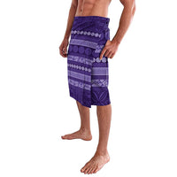 Fiji Marau na Kerisimasi Lavalava Purple Tapa Masi Inspired Christmas - Polynesian Pride