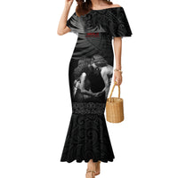 New Zealand Mother's Day Mermaid Dress Maori Hongi Aroha Ahau Ki A Koe Mama