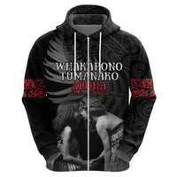 New Zealand Mother's Day Zip Hoodie Maori Hongi Aroha Ahau Ki A Koe Mama
