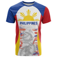 Philippines Flag Day T Shirt Filipino Feather Pattern