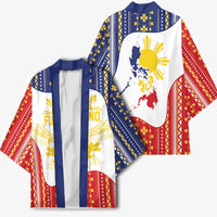 Philippines Flag Day Kimono Filipino Traditional Igorot Tribal Pattern