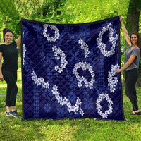 Mokihana Maile and Ilima Leis Quilt Uliuli Hawaiian Tapa Quilt Pattern - Polynesian Pride