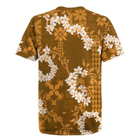 Mokihana Maile and Ilima Leis Rugby Jersey Alani Hawaiian Tapa Quilt Pattern - Polynesian Pride