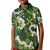 Mokihana Maile and Ilima Leis Kid Polo Shirt Omaʻomaʻo Hawaiian Tapa Quilt Pattern - Polynesian Pride
