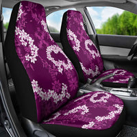 Mokihana Maile and Ilima Leis Car Seat Cover Akala Hawaiian Tapa Quilt Pattern LT9 - Polynesian Pride