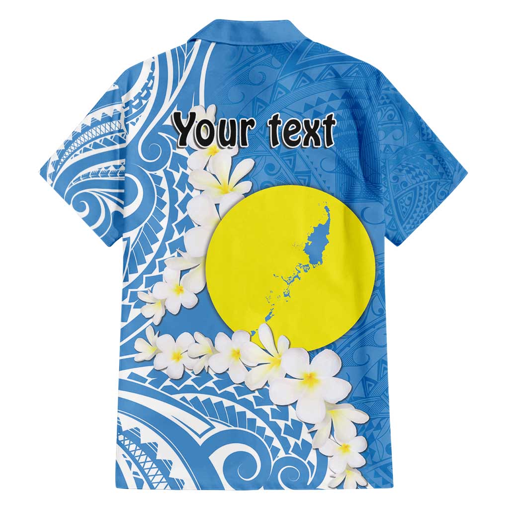 Personalized Palau 1994 Belau Rekid Family Matching Summer Maxi Dress and Hawaiian Shirt Polynesian Plumeria Style