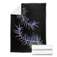 New Zealand Blanket Aotearoa Silver Fern Mixed Papua Shell Purple Vibe LT9 - Polynesian Pride