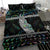 Personalised New Zealand Christmas Bedding Set Maori Fern Manaia Meri Kirihimete with Papaua Shell LT9 - Polynesian Pride