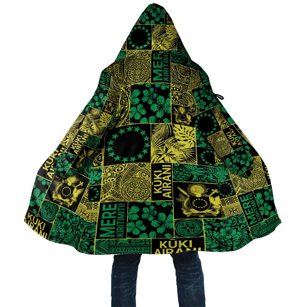 Cook Islands Mere Kiritimiti Cloak Pacific Patchwork Xmas Vibes - Polynesian Pride