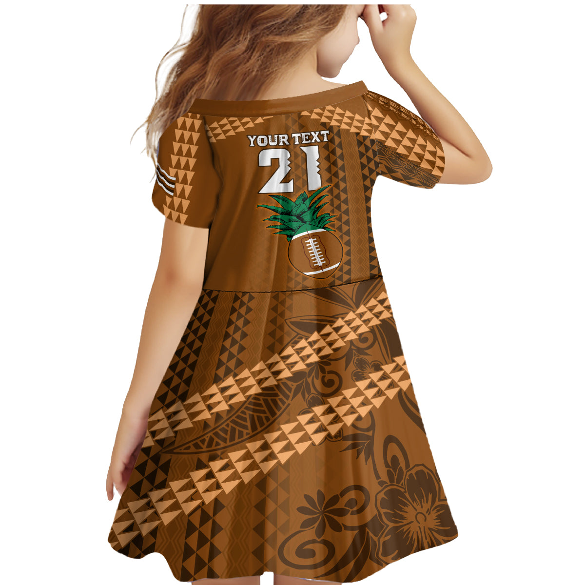 Custom Hawaii Honolulu Bowl Family Matching Mermaid Dress and Hawaiian Shirt With Kakau Tribal Pattern LT9 - Polynesian Pride