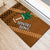 Custom Hawaii Honolulu Bowl Rubber Doormat With Kakau Tribal Pattern LT9 - Polynesian Pride