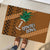 Custom Hawaii Honolulu Bowl Rubber Doormat With Kakau Tribal Pattern LT9 - Polynesian Pride