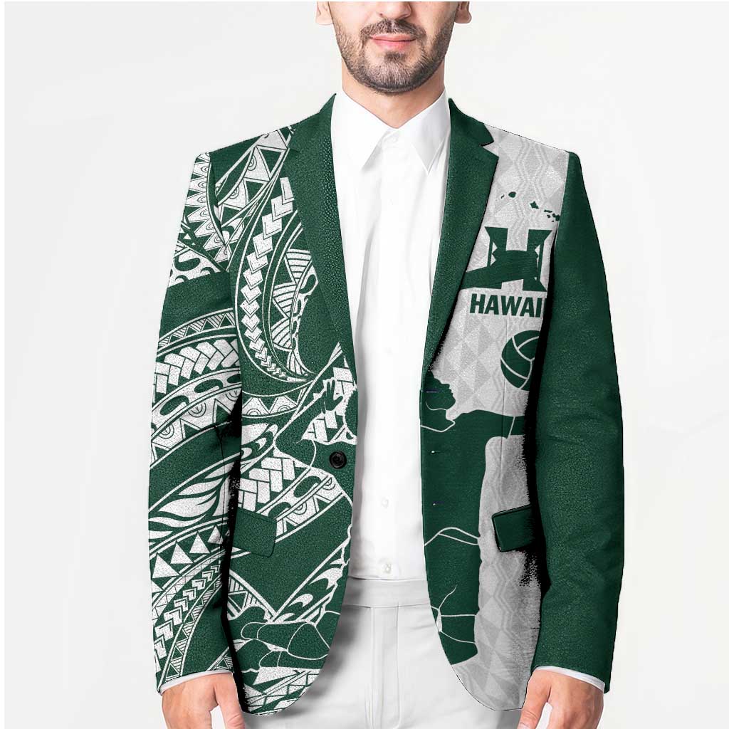 Polynesian Hawaii Volleyball Custom Blazer Kakau with Sport Style - Polynesian Pride