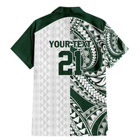 Polynesian Hawaii Volleyball Custom Family Matching Mermaid Dress and Hawaiian Shirt Kakau with Sport Style