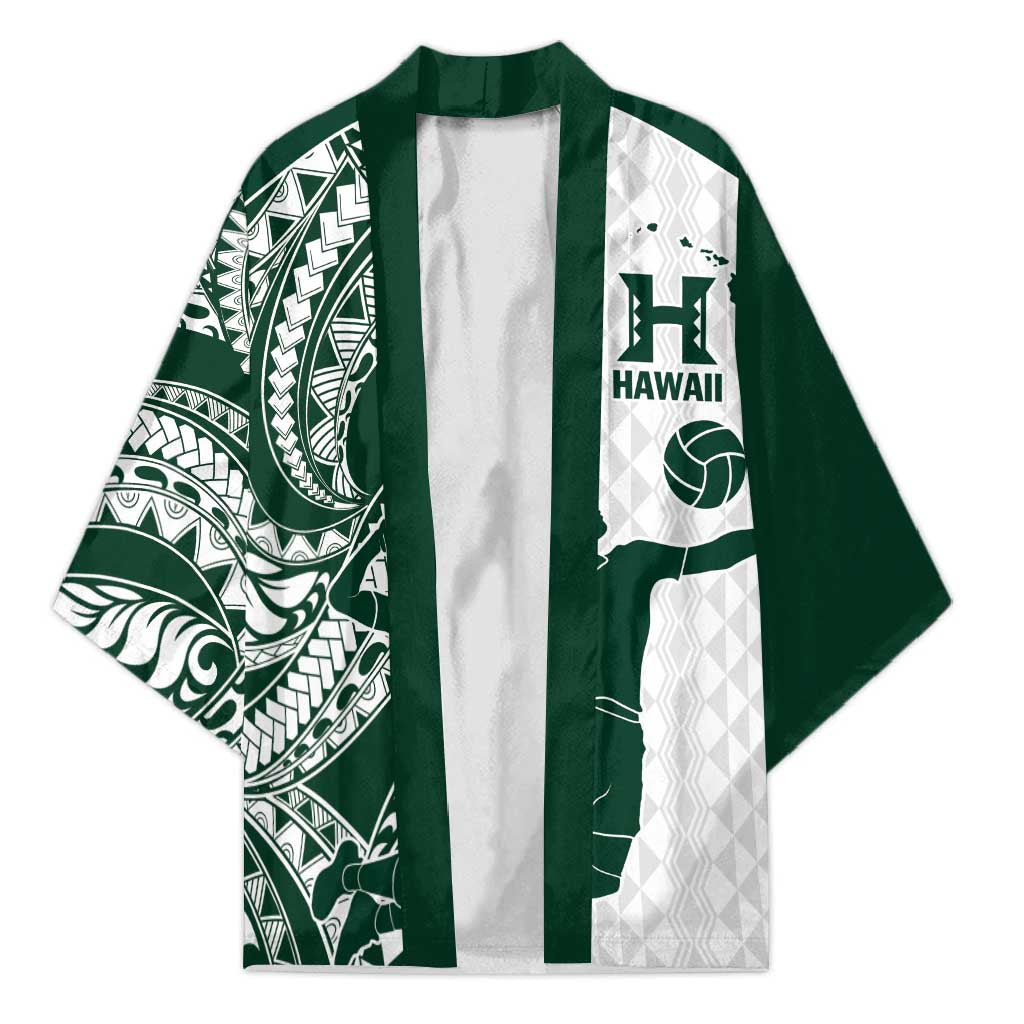 Polynesian Hawaii Volleyball Custom Kimono Kakau with Sport Style - Polynesian Pride