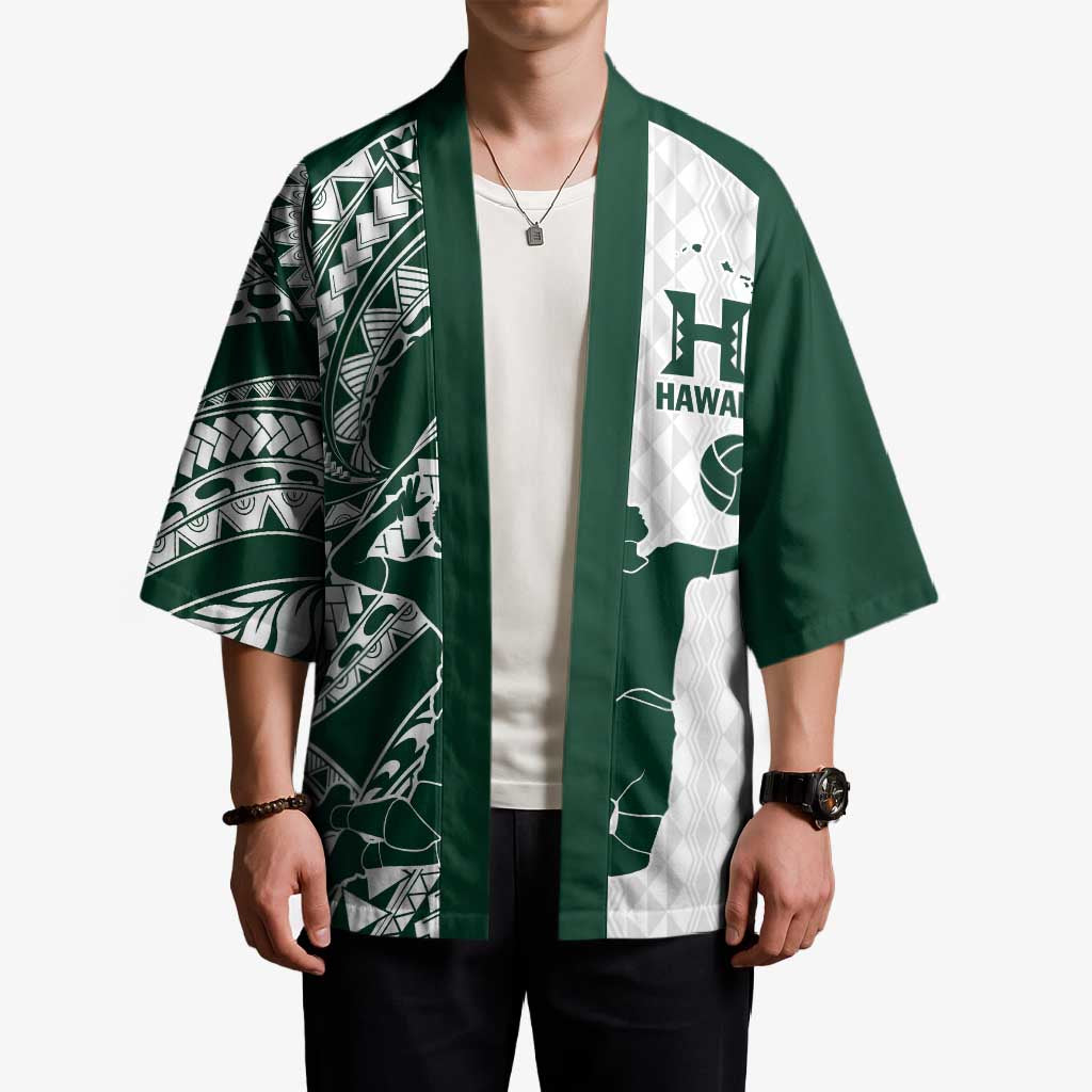 Polynesian Hawaii Volleyball Custom Kimono Kakau with Sport Style - Polynesian Pride