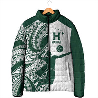 Polynesian Hawaii Volleyball Custom Padded Jacket Kakau with Sport Style - Polynesian Pride