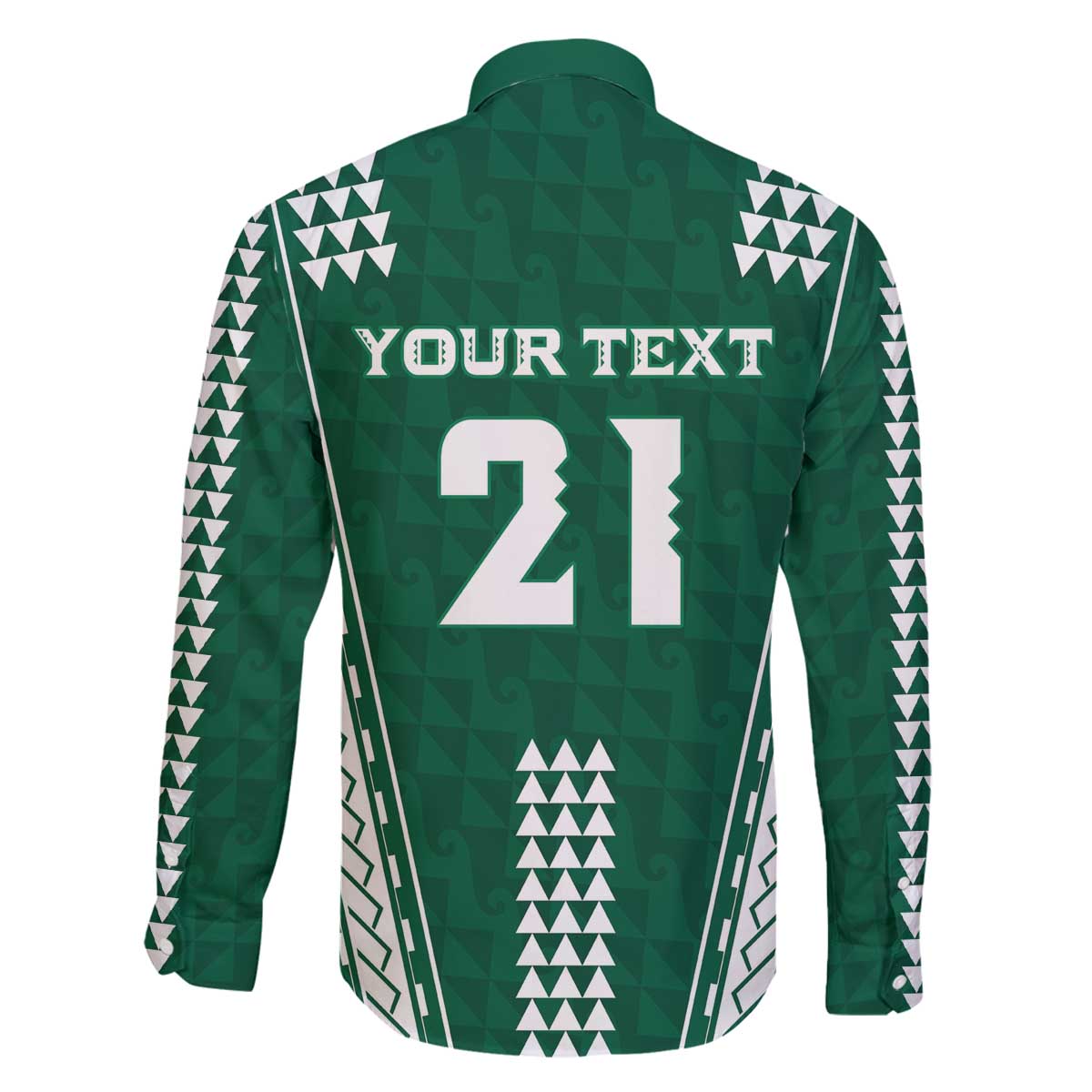 Polynesian Hawaii Volleyball Custom Family Matching Off The Shoulder Long Sleeve Dress and Hawaiian Shirt Green Kakau with Map Motif