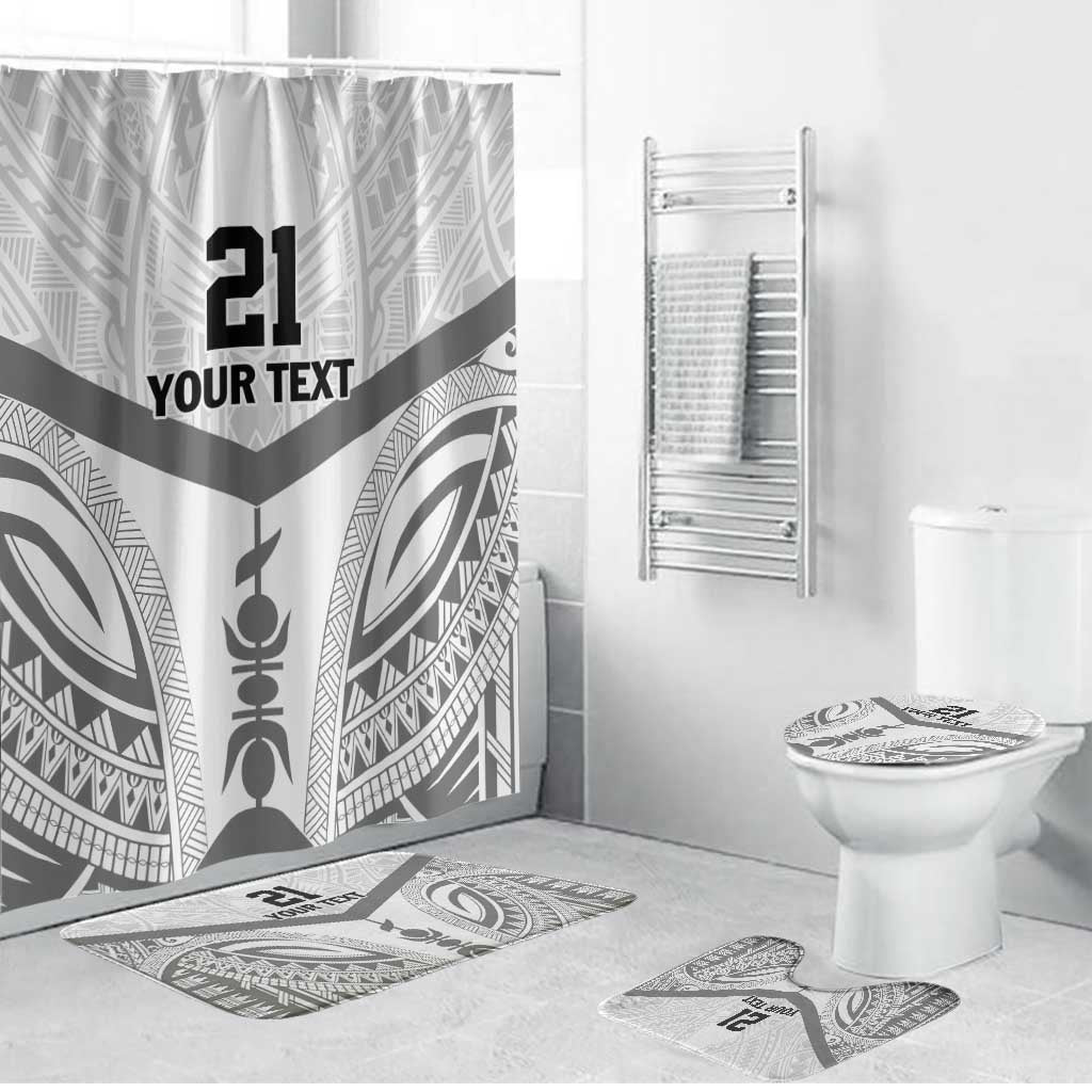 New Caledonia Football Custom Bathroom Set Go Champions Les Cagous - Polynesian Pride