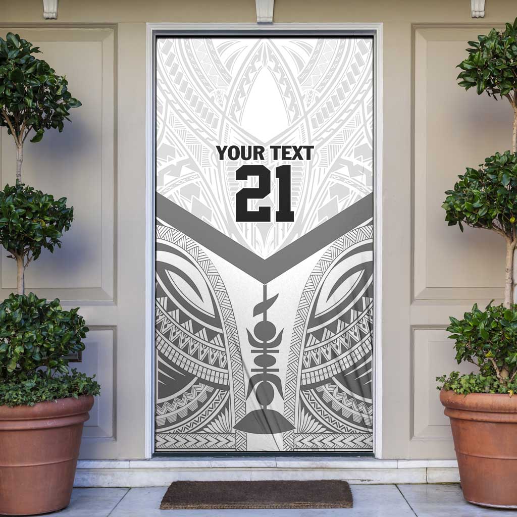 New Caledonia Football Custom Door Cover Go Champions Les Cagous - Polynesian Pride