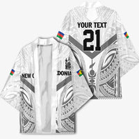 New Caledonia Football Custom Kimono Go Champions Les Cagous - Polynesian Pride