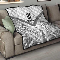 New Caledonia Football Custom Quilt Go Champions Les Cagous LT9 - Polynesian Pride