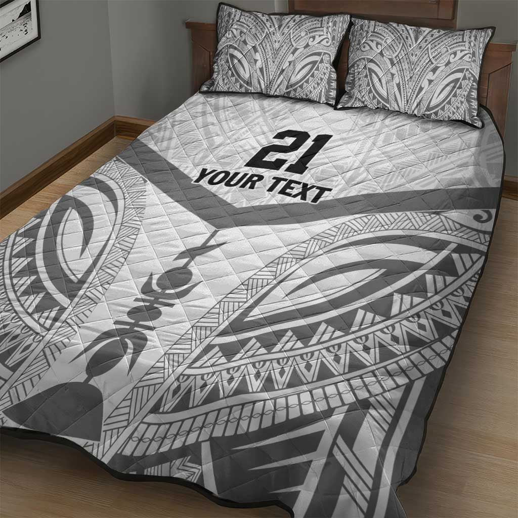 New Caledonia Football Custom Quilt Bed Set Go Champions Les Cagous