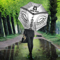 New Caledonia Football Custom Umbrella Go Champions Les Cagous - Polynesian Pride