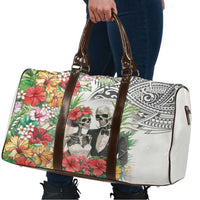 Skeleton Love for Valentine’s Day Travel Bag Polynesian Tribal Love Forever - Polynesian Pride