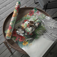 Skeleton Love for Valentine’s Day Wrapping Paper Polynesian Tribal Love Forever - Polynesian Pride