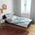 All White Maori Tribal Tattoo Personalised Bedding Set Polynesian Style