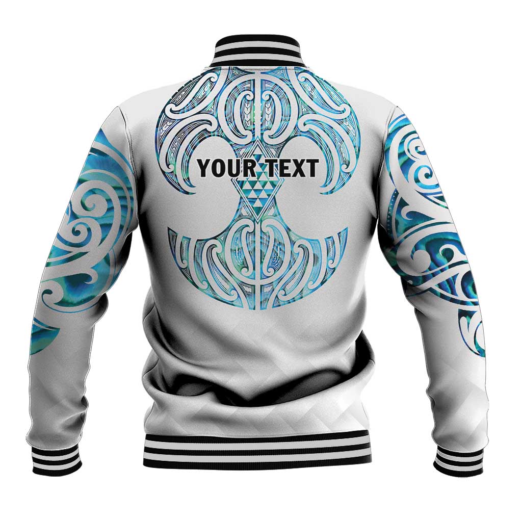 Queensland Maori Kiwi Personalised Baseball Jacket Ma Kakariki Papua Shell Maori Tribal Tattoo
