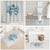 Queensland Maori Kiwi Personalised Bathroom Set Ma Kakariki Papua Shell Maori Tribal Tattoo - Polynesian Pride