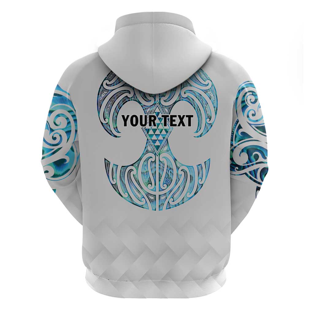 Queensland Maori Kiwi Personalised Zip Hoodie Ma Kakariki Papua Shell Maori Tribal Tattoo